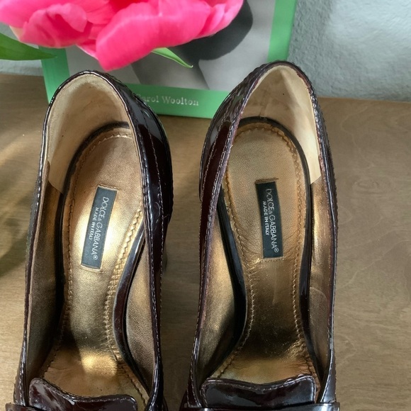 Dolce Gabbana Penny Loafer Pumps - Picture 4 of 8